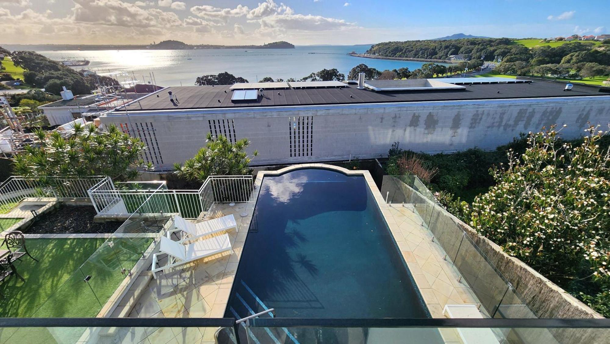Orakei Grandeur Mansion With Sea Views & Pool Villa Auckland Exterior photo